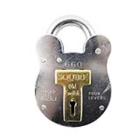 KM910 Squire 660 Old English Padlock Keyed Alike (KA PES5)