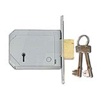 KML12081 CHUBB 3G114E 5 Lever Deadlock (80mm) c/w 2 Keys