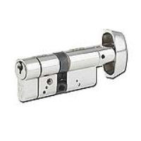 KML18343 YALE Snap Resistant Euro Key & Turn Cylinder