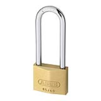 KML19127 ABUS 40mm 65 Series Brass Long Shackle Padlock