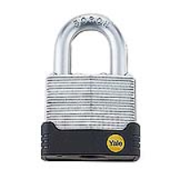 KML24736 YALE Y127 Protector 45mm Laminated Steel Padlock with 3 keys