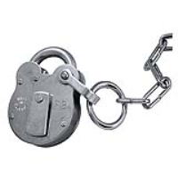 KML5862 FIRE BRIGADE FB1 Padlock and 400mm Chain to Secure Commercial and Public Gates