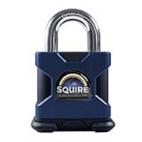 KML8645 SQUIRE SS50S Stronghold Steel 5 Pin Open Shackle Padlock