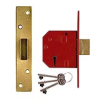 UNION 2134E 5 Lever Sashlock (67mm) c/w 2 Keys