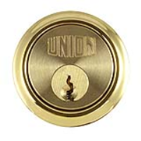 Union Rim Cylinder (Polished Brass)