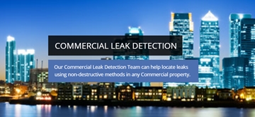 Commercial Leak Detection Services In England