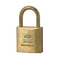 KM3762 34mm UNION 3104 Brass Open Shackle Padlock