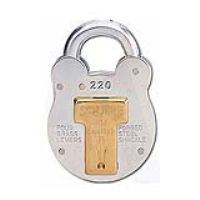 KM756 Squire 220 Old English Padlock Keyed Alike (KA PET1)