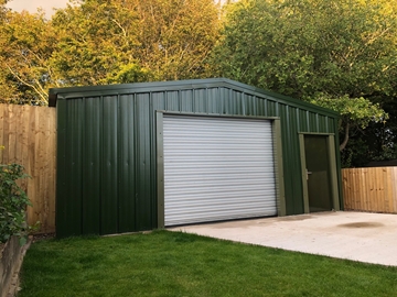 Domestic Steel Buildings For Garages In The UK