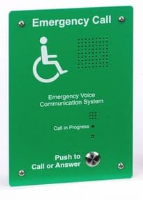 Green handsfree EVC outstation, surface mounting