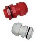 Nylon cable gland, 20mm, red (pack of 10)