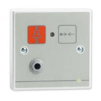 Quantec call point, button reset with infrared
