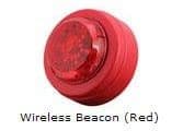 Weatherproof Sounder Beacon (Red)