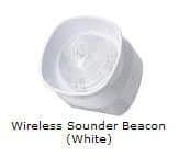 Weatherproof Sounder Beacon (White)