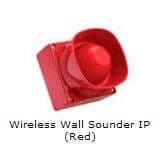 Weatherproof Wireless Wall Sounder (Red)