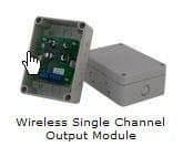 Wireless Single channel Powered Output Module