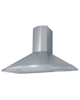 722-10/B TENDER is a modern stainless steel, 600mm wide cooker hood with LED lighting (2 x2W) and a stainless steel wire filter easily cleaned by hand or in the dishwasher. 165 m3/h.