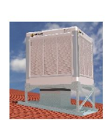 AD-09-V-100-00 9000m3/hr evaporative cooler with with painted louvers