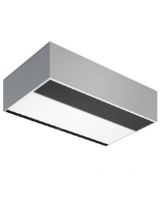 AGR5515WL Horizontal water heated (27kW) air curtain for recessed installation at height 5.5m - 1500mm wide