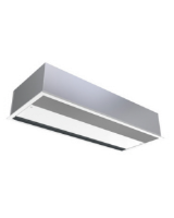 AR4210A Horizontal ambient air curtain for recessed installation at height 4.2m, 1000mm wide