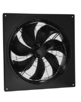AW 800DS sileo Axial wall fan. 22,250m&#179;/h