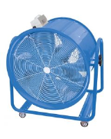 Broughton VF600 110v A very tough and versatile high capacity 14400 m3/hr drum fan /ventilation fan hybrid.