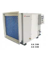 Calorex AA300 Ducted Heat Pump Dehumidifier. 1300m3/h air flow. Dehumidifcation @ 30&#176;C/60% RH = 3.6 L/H