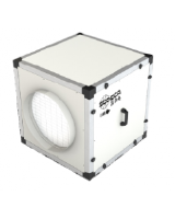 CCG/Filter-UVc-355-F7+F9 - 1,450m&#179;/h Air Purification unit, without fan or UVc, 355mm flange diameter