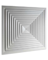 CFC-AQ-305x305 Diffuser grille/panel for CFC Ceiling Cassette intended for metal plate or T-bar suspended ceiling