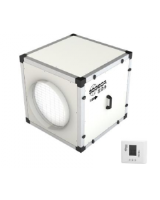 CJK/Filter/EC-250-F7+F9 - 1,225m&#179;/h Air Purification unit with 250mm impellor for 355mm circular ducts, 500mm cube overall