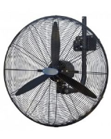 Cyclone DF650T-W 26" Oscillating wall mounted fan. Heavy Duty. With remote control.7,200m&#179;/h