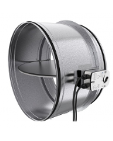 DKIR Circular Smoke Control Damper for one (single) fire compartment with Automatic activation (almost 50 size/control variants in this range)