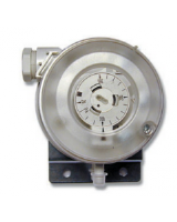 DTV200 Differential pressure switch for air and non-corrosive gasses. Relay contact data 250v, 5A