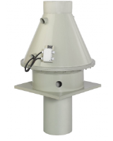 DVP 200D2-4 Centrifugal, plastic, vertical, roof fan for aggressive media rated 2,250m&#179;/h