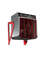 Elektra ELC1533 15kw 3ph wall mounted fan heater for corrosive or damp environment