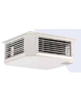 FBA H1 733, LPHW Air Heater 40.6kW (Top entry, horizontal discharge), 750x750mm for rooms 2.8m high