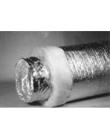 Isoduct A71YJ - 082mm x 10 M. Aluminium laminate inner duct, with 25mm thermal insulation