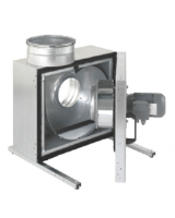 KBR 280DV Kitchen exhaust fan, Centrifugal box fan, 120&#176;C continuous, insulated. 1,550m&#179;/h