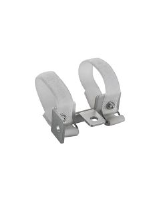 KLS1KS - Pole bracket with velcro, silver.