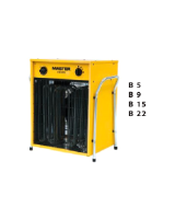 Master B 15 EPB Portable 15kw Electric Air heater