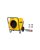 Master B 18 EPR Portable Ductable 18kw Electric Air heater