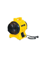 Master BL 6800 Compact Plastic Fume Extractor Fan 3,900m3/h