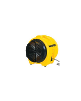 Master BL 8800 Compact Plastic Fume Extractor Fan 7,800m3/h