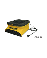 Master CDX 20 Floor Dryer 1,600m&#179;/h