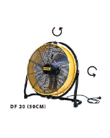 Master DF 20 L Drum Fan 6,600m3/h