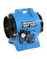 Minivayor VAF-300P- VRL 3500 m3/hr explosion proof ventilation fan