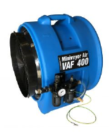 Minivayor VAF-400P- FRL 7500 m3/hr explosion proof ventilation fan