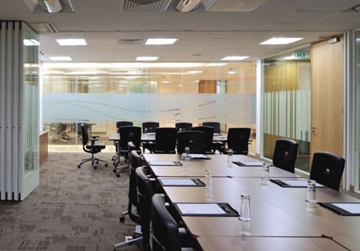 High Quality Folding Glass Partition