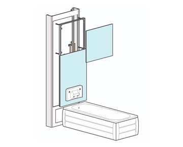 Low Risk Bath Assembly For Bathrooms