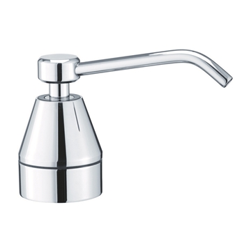 Stainless Steel Curved Soap Dispenser